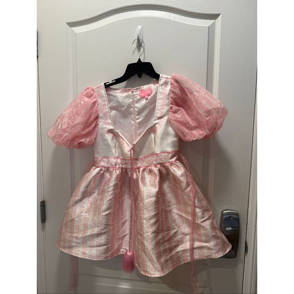 Sugar Thrillz Sense N' Sen sibility Satin Dress Size S